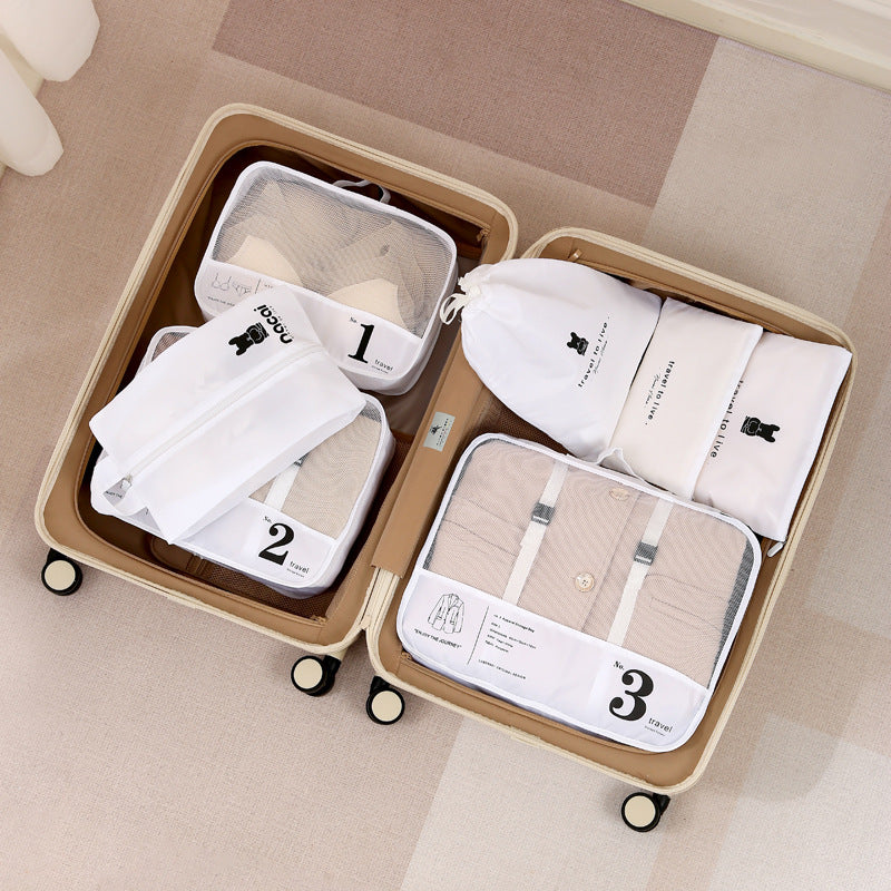 Wholesale Travel Storage Bag Suitcase Clothing Polyester Organizer Bag